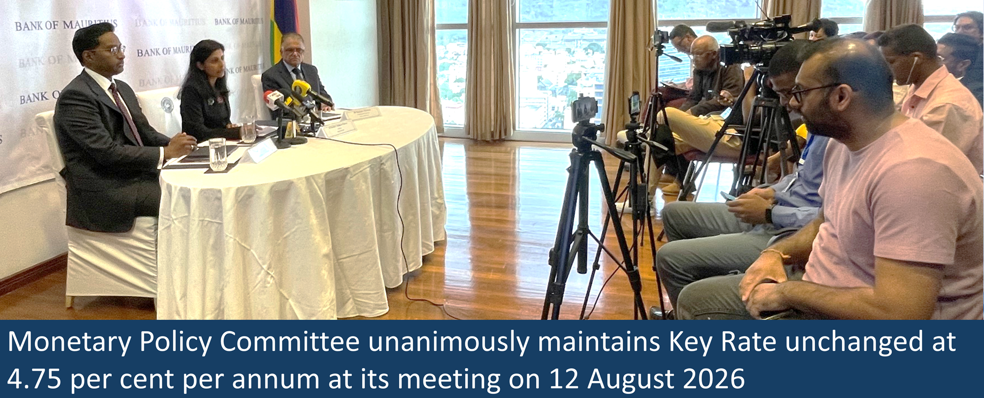 Key Rate maintained at 4.75 per cent per annum