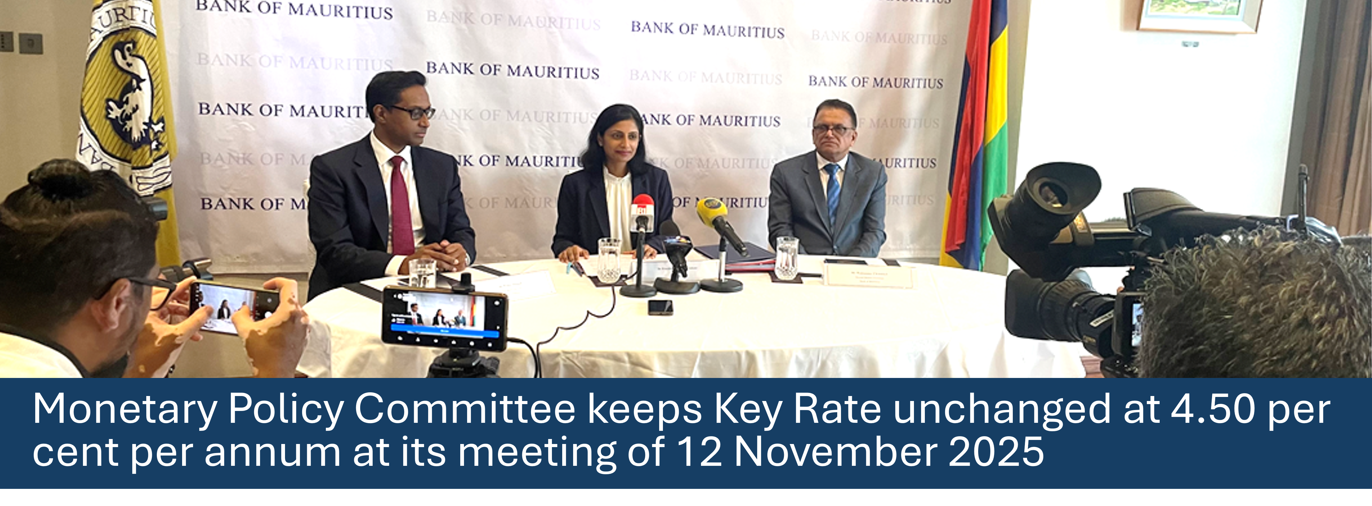 The Monetary Policy Committee of the Bank of Mauritius keeps the Key Rate unchanged
