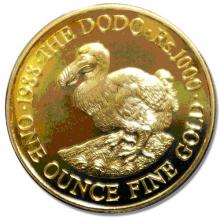 Dodo Gold Coins - 0.1 Ounce