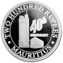 Rs200 Silver Coin to Commemorate the 40th Anniversary of BoM